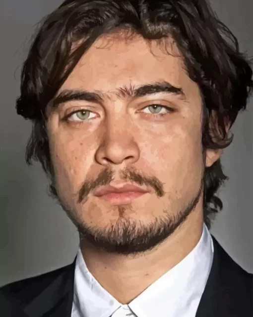 Actor Riccardo Scamarcio Diamond Painting