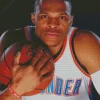 Basketball Player Russell Westbrook Diamond Painting