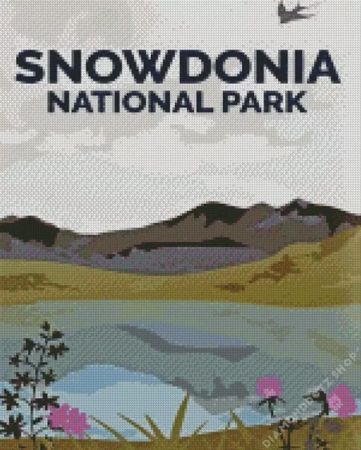 Snowdonia Park Diamond Painting