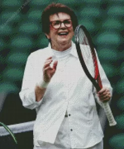 Billie Jean King Diamond Painting