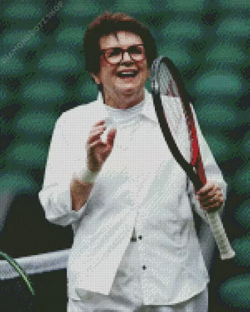 Billie Jean King Diamond Painting