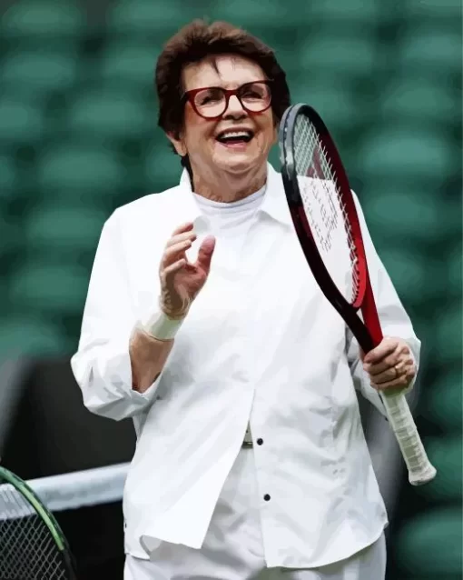 Billie Jean King Diamond Painting