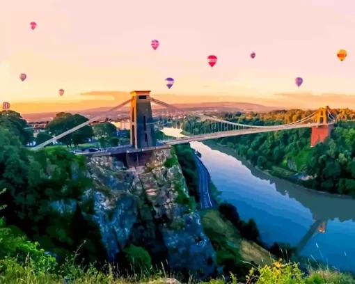 Clifton Bridge Diamond Painting