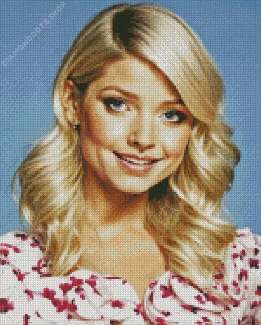 Gorgeous Holly Willoughby Diamond Painting