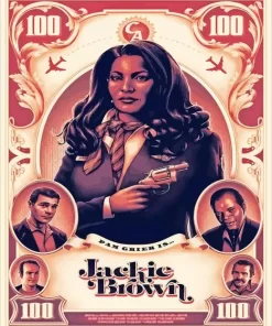 Jackie Brown Poster Diamond Painting