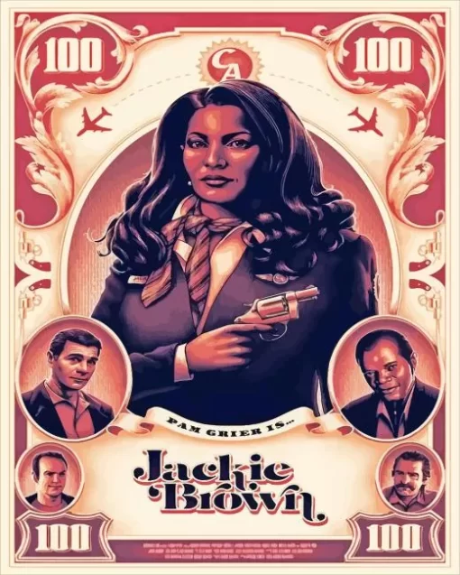 Jackie Brown Poster Diamond Painting