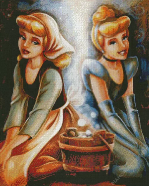 Princess Cinderella Diamond Painting