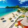 Saint Lucia Beach Diamond Painting