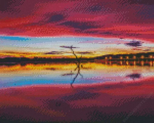 Sunset At Kununurra Diamond Painting