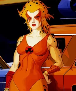 Thundercats Cheetara Warrior Diamond Painting