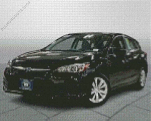 Black Subaru Diamond Painting