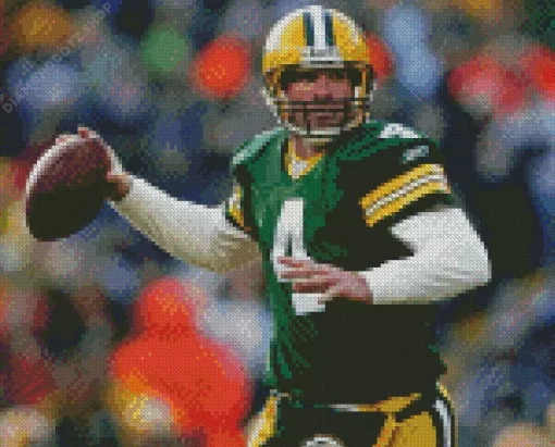 Brett Favre Diamond Painting