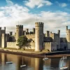 Caernarfon Castle Diamond Painting