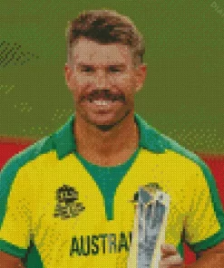 David Warner Diamond Painting