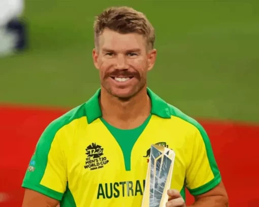 David Warner Diamond Painting