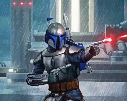 Jango Fett Diamond Painting