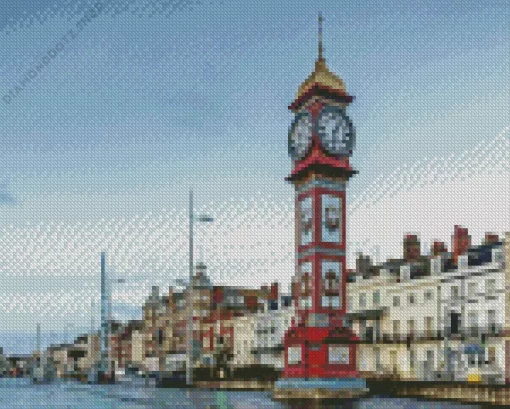 Jubilee Clock Diamond Painting