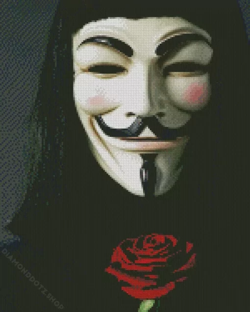 V For Vendetta Diamond Painting