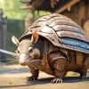 Armadillo Samurai Diamond Painting