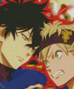 Asta And Yuno Diamond Painting