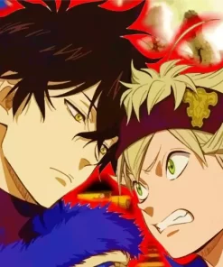 Asta And Yuno Diamond Painting