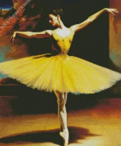 Abstract Ballerina Diamond Painting