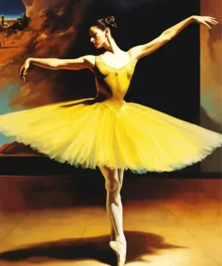 Abstract Ballerina Diamond Painting