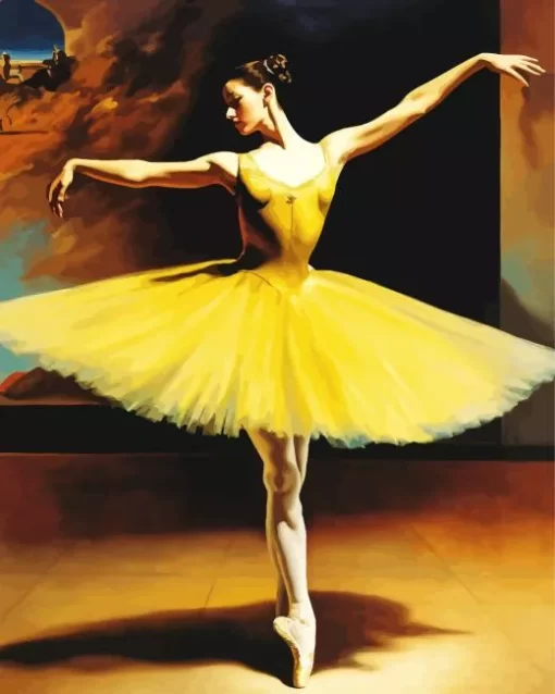 Abstract Ballerina Diamond Painting