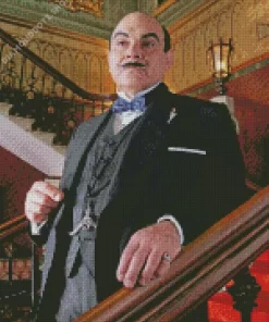 Agatha Christies Poirot Diamond Painting