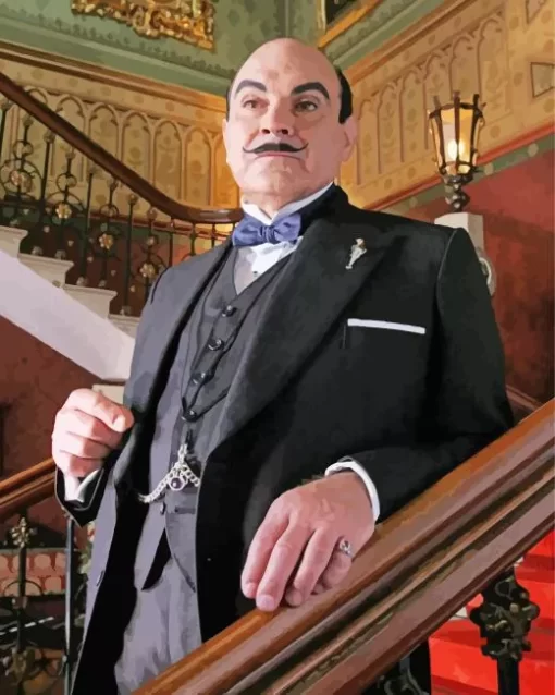 Agatha Christies Poirot Diamond Painting