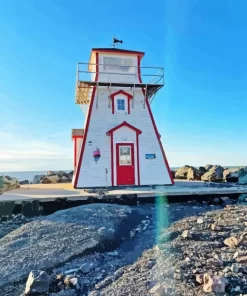 Arisaig Lighthouse Diamond Painting