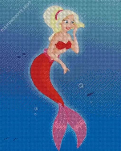 Arista The Little Mermaid Diamond Painting