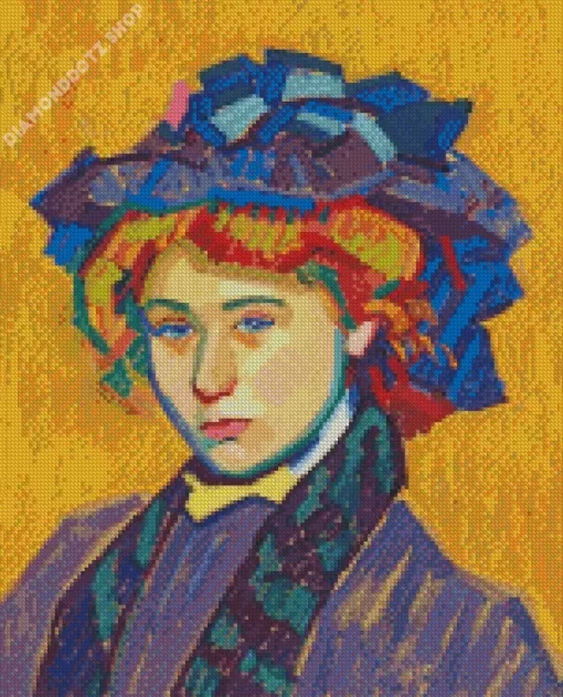 Auguste Herbin Portrait Diamond Painting