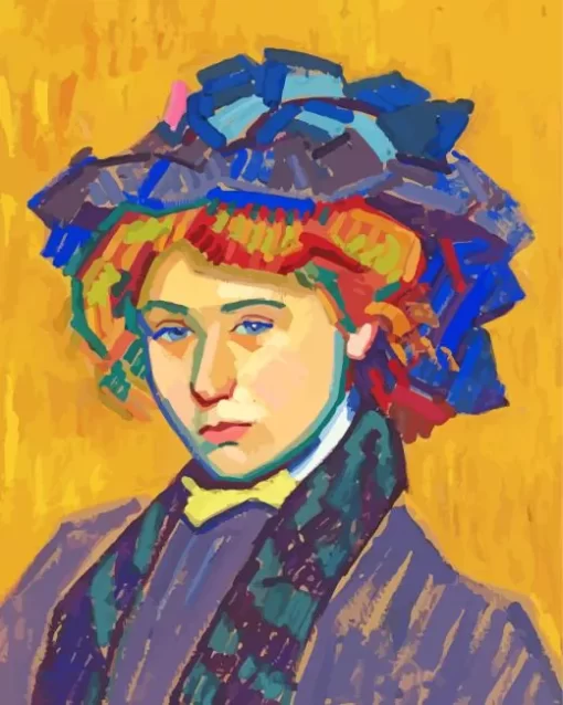 Auguste Herbin Portrait Diamond Painting