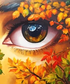 Autumn Eye Diamond Painting