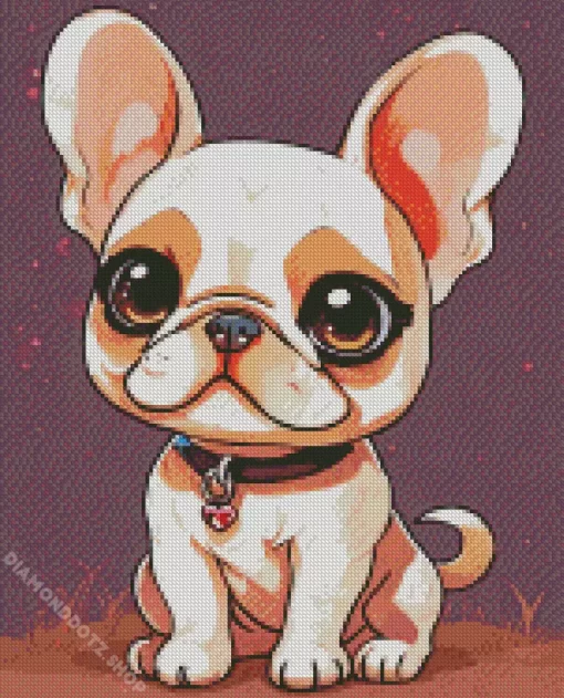 Baby Pug Diamond Painting