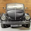 Black Volkswagen Beetle Convertible Car Diamond Painting