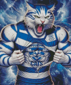 Strong Geelong Cats Diamond Paintings