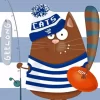 Cute Geelong Cats Football Art Diamond Paintings