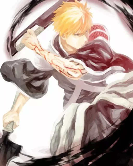 Bleach Anime Ichigo Diamond Painting