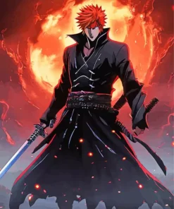 Bleach Anime Ichigo Kurosaki Diamond Painting