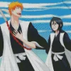 Bleach Anime Rukia And Ichigo Diamond Painting