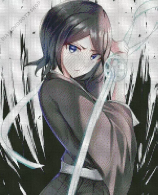 Bleach Anime Rukia Diamond Painting