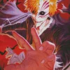 Bleach Ichigo Half Hollow Diamond Painting