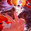 Bleach Ichigo Half Hollow Diamond Painting