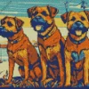 Brown Schnauzers Diamond Painting