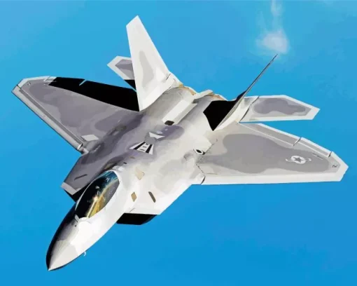 F 22 Raptor Diamond Painting