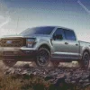 F150 Gray Diamond Painting