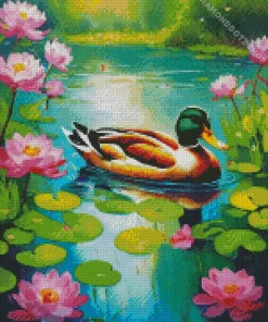 Female Mallard Diamond Painting