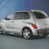 Grey Pt Cruiser Car Diamond Painting